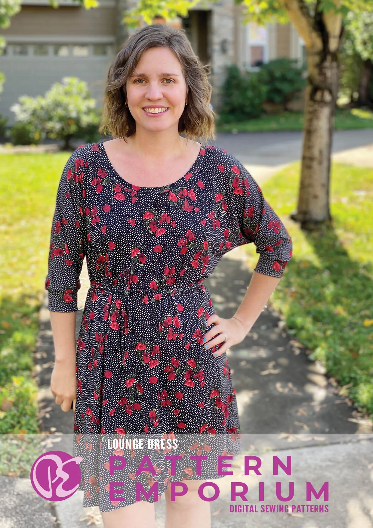 Lounge Dress | Relaxed Fit Dress Sewing Pattern