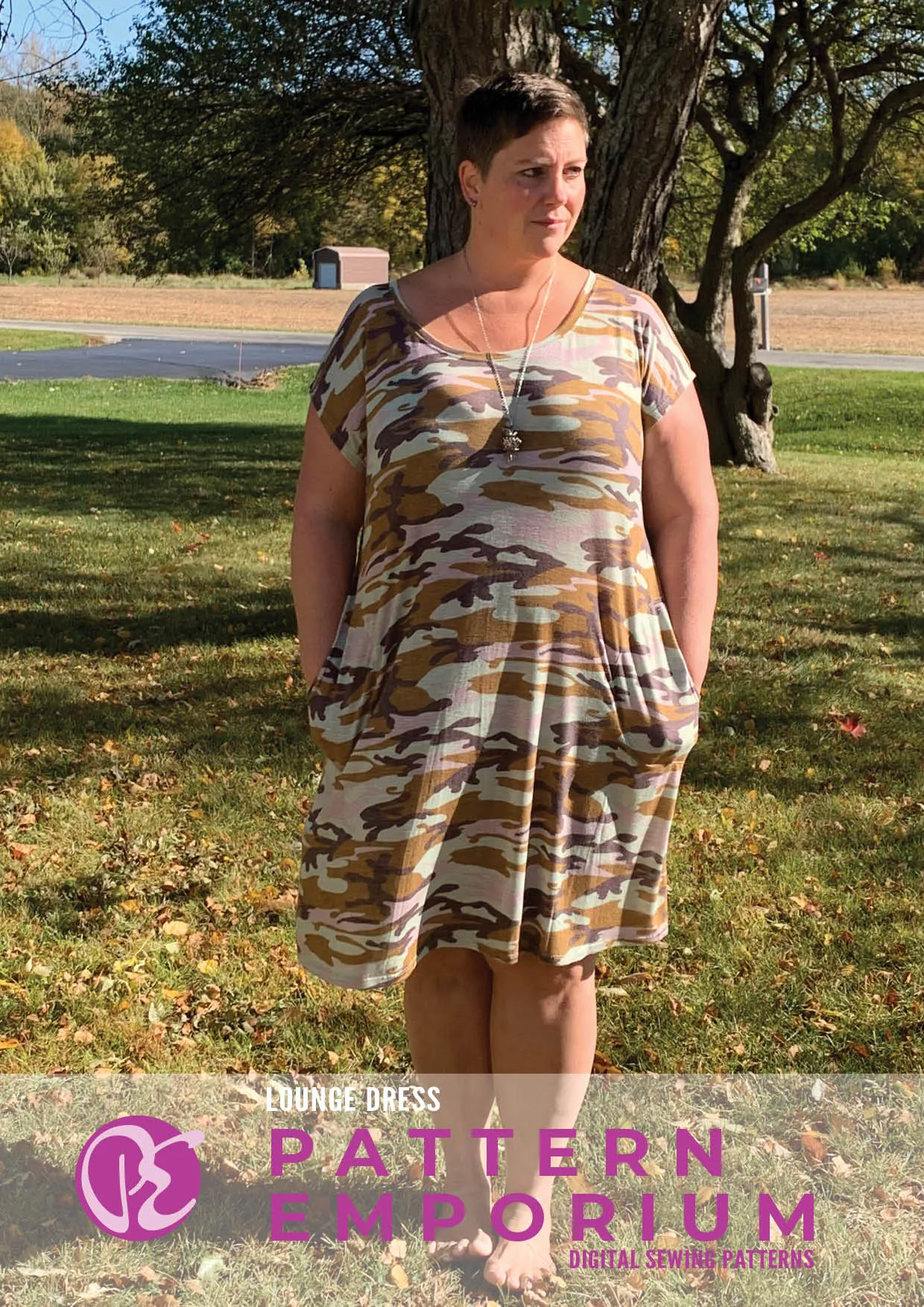 Lounge Dress | Relaxed Fit Dress Sewing Pattern