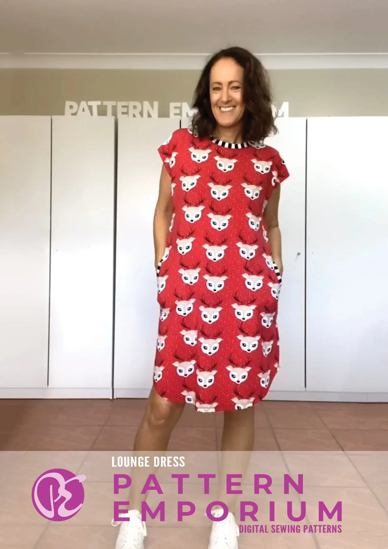 Lounge Dress | Relaxed Fit Dress Sewing Pattern