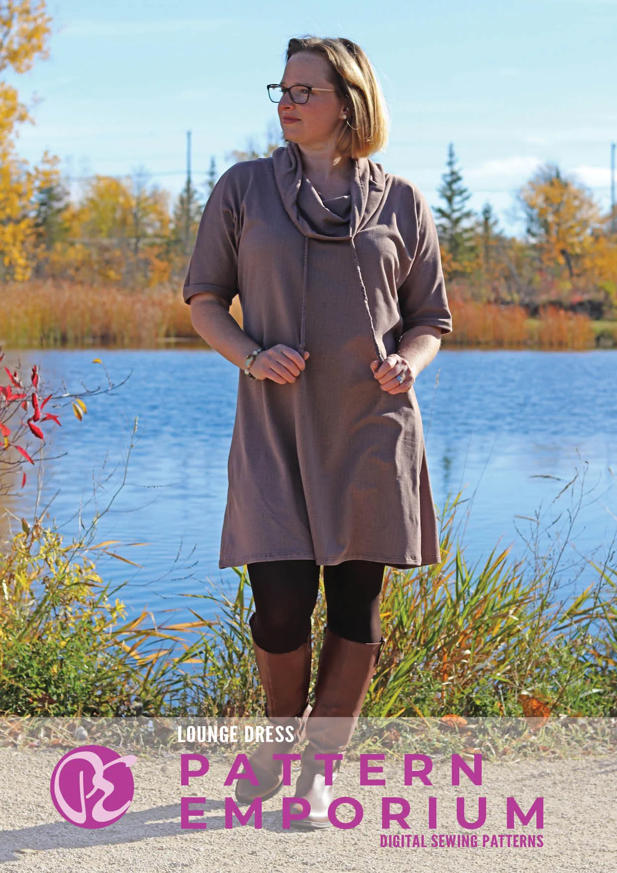 Lounge Dress | Relaxed Fit Dress Sewing Pattern
