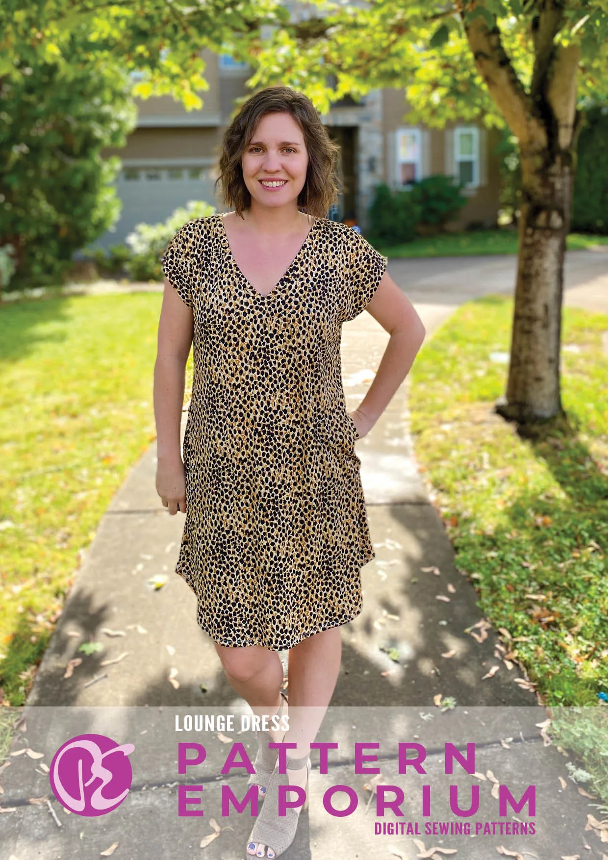 Lounge Dress | Relaxed Fit Dress Sewing Pattern