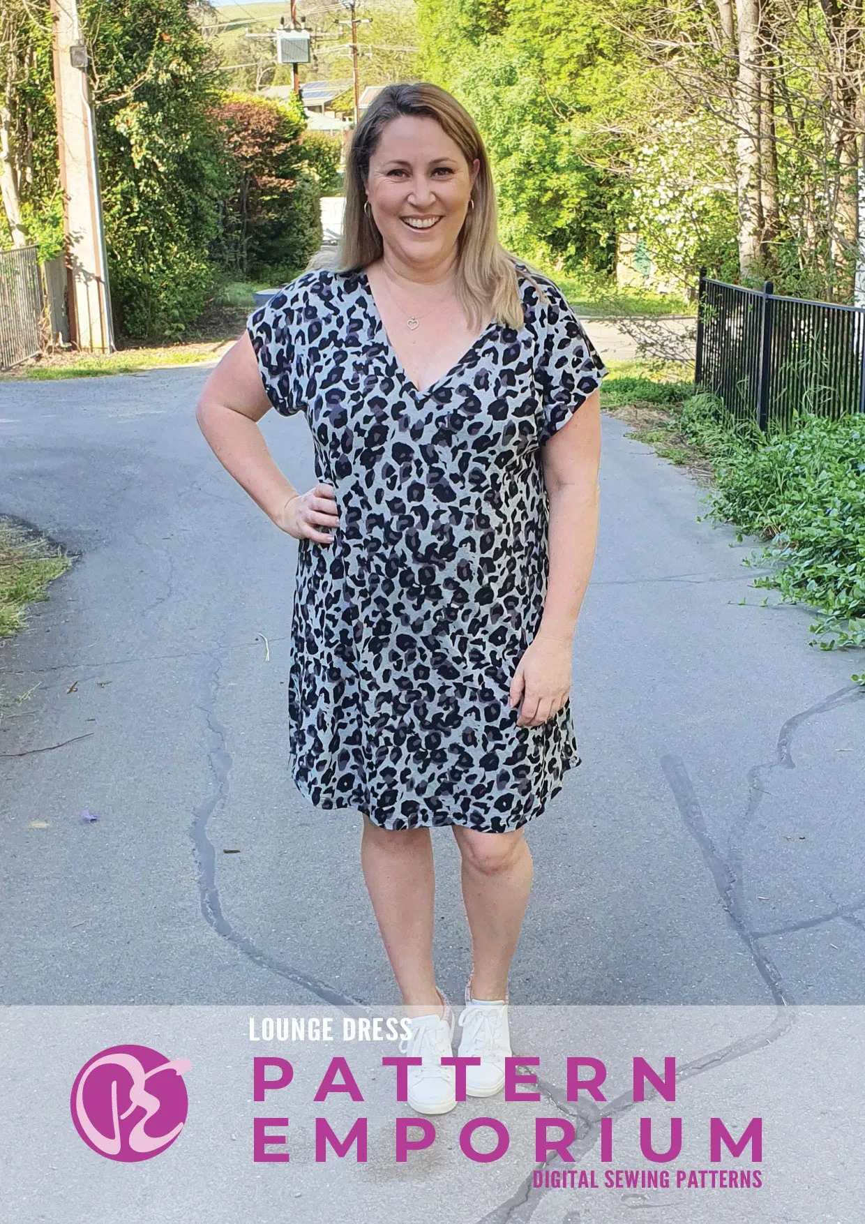 Lounge Dress | Relaxed Fit Dress Sewing Pattern
