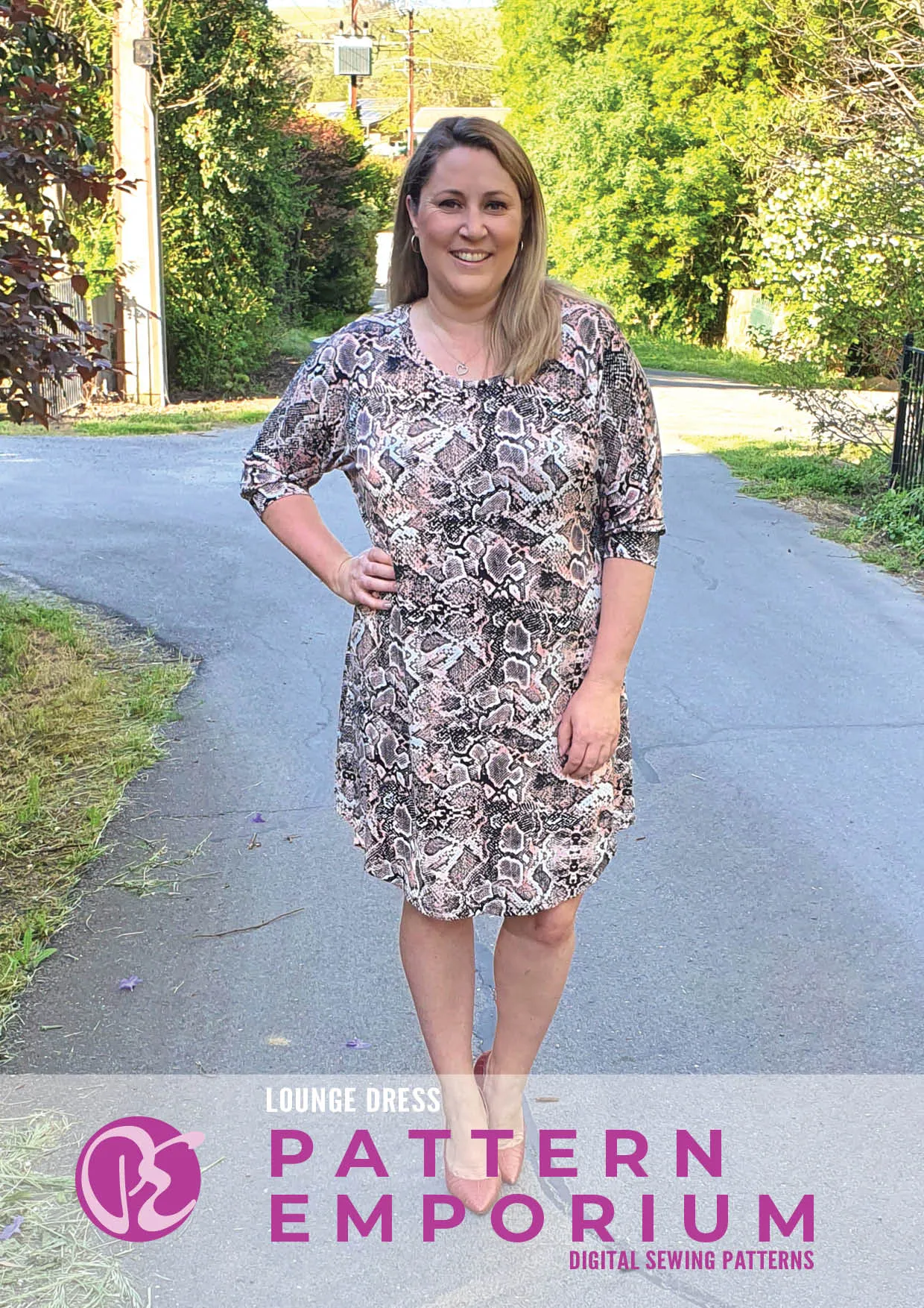 Lounge Dress | Relaxed Fit Dress Sewing Pattern