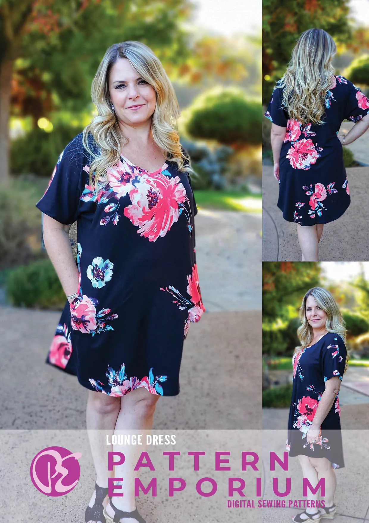 Lounge Dress | Relaxed Fit Dress Sewing Pattern