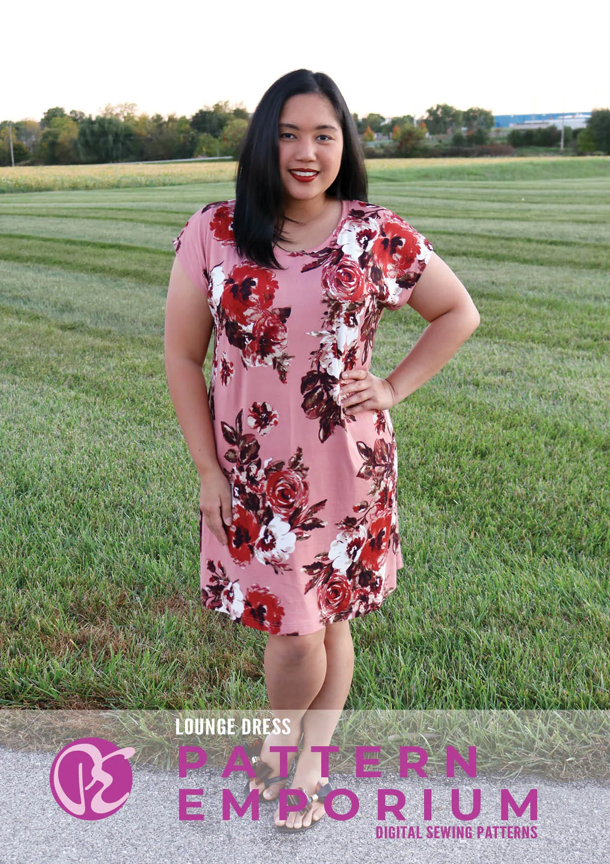Lounge Dress | Relaxed Fit Dress Sewing Pattern