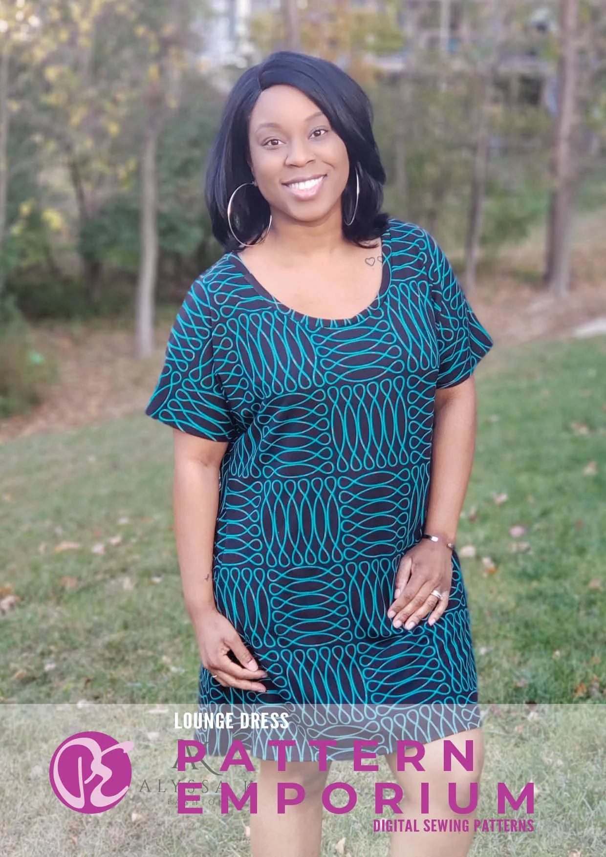 Lounge Dress | Relaxed Fit Dress Sewing Pattern