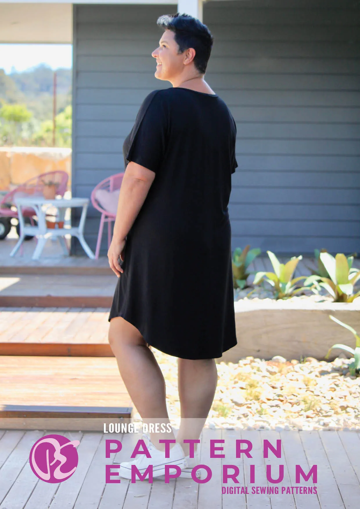 Lounge Dress | Relaxed Fit Dress Sewing Pattern