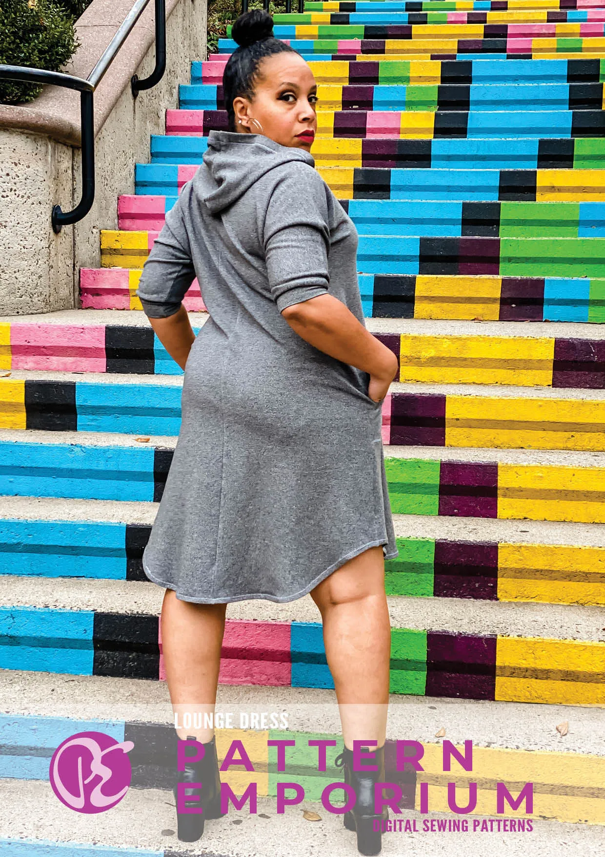 Lounge Dress | Relaxed Fit Dress Sewing Pattern