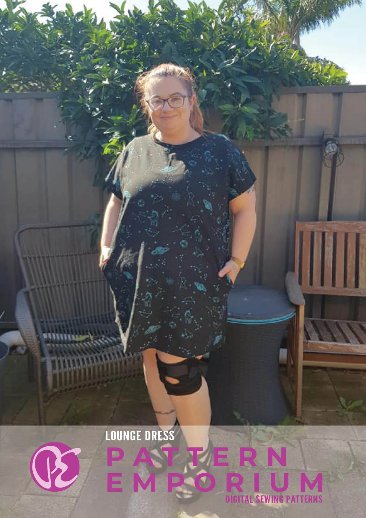 Lounge Dress | Relaxed Fit Dress Sewing Pattern