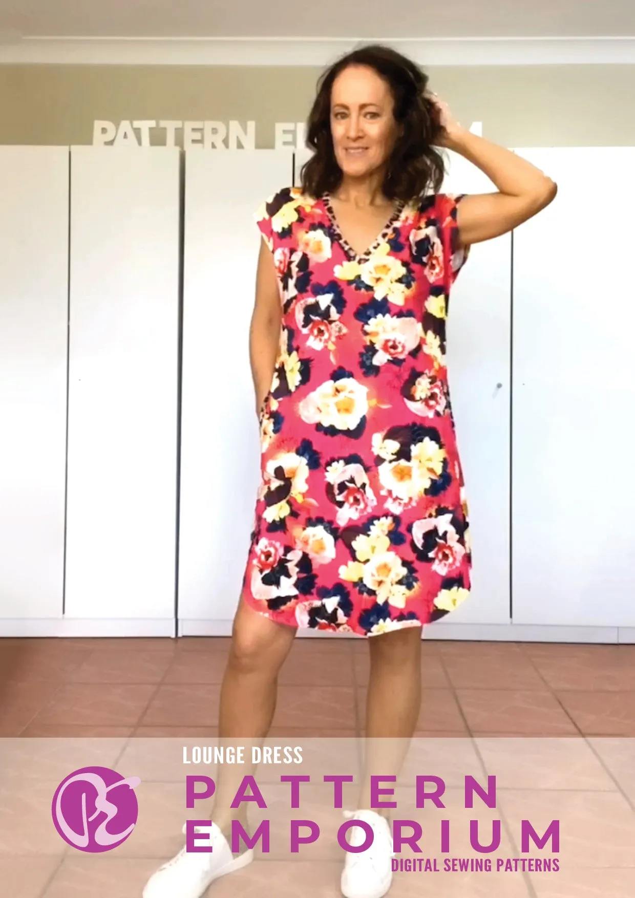 Lounge Dress | Relaxed Fit Dress Sewing Pattern