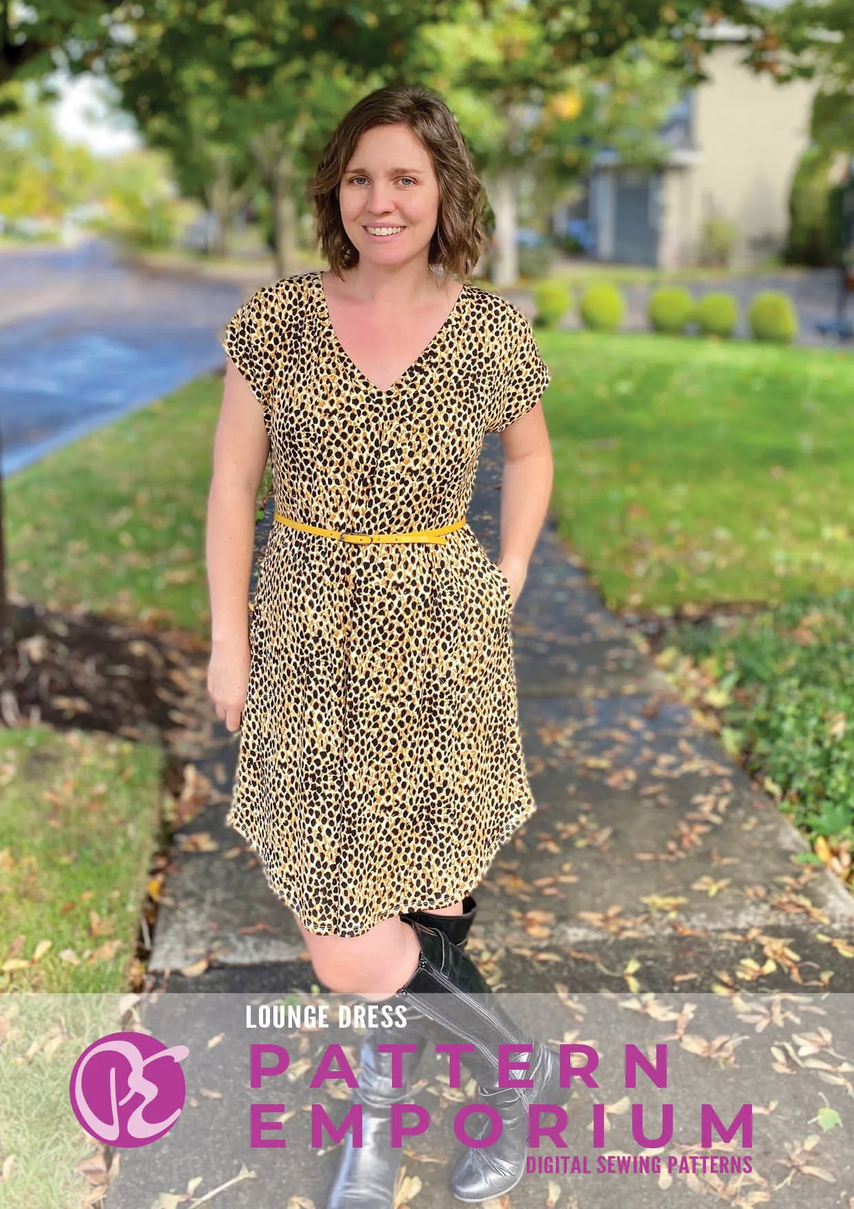 Lounge Dress | Relaxed Fit Dress Sewing Pattern