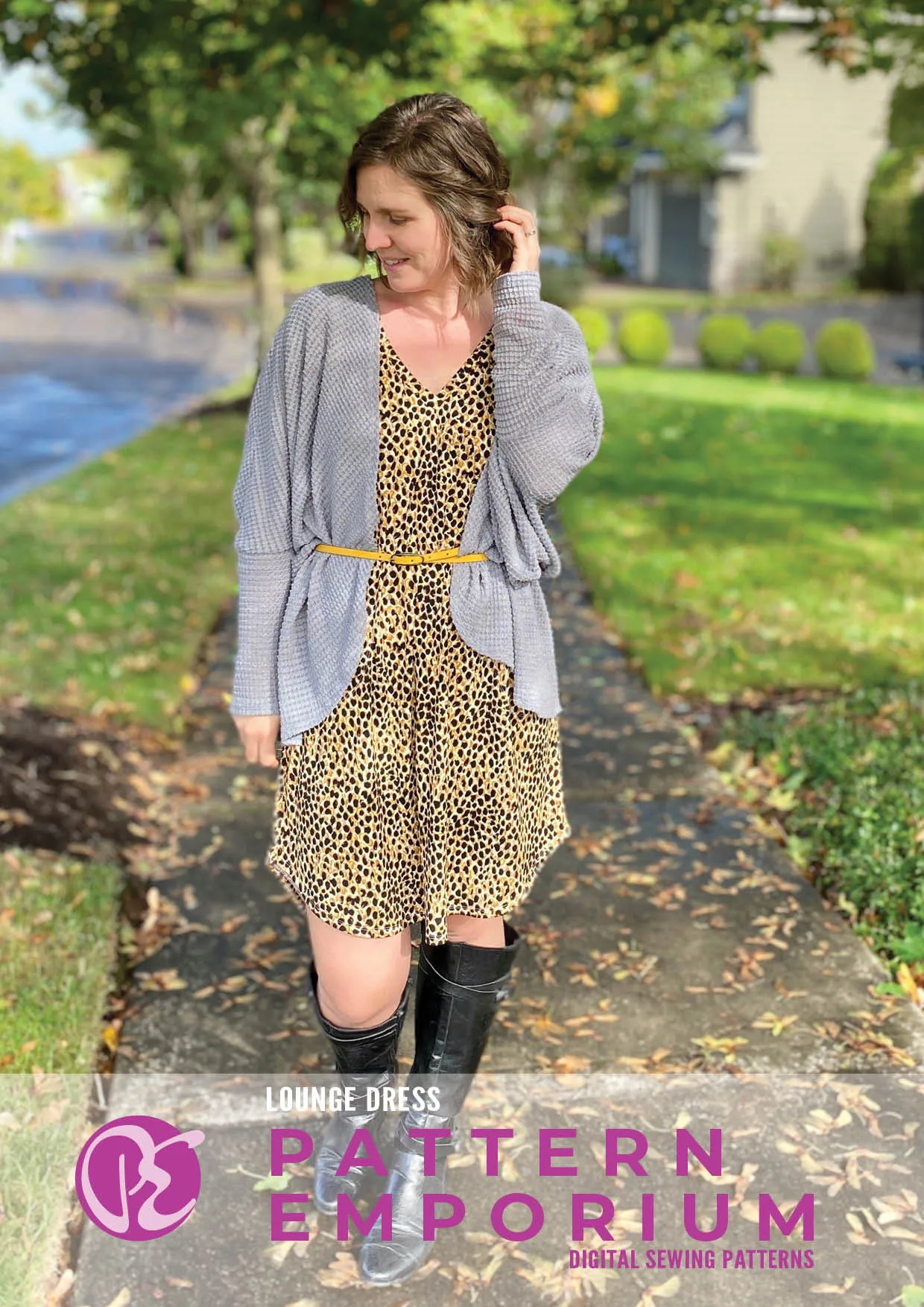 Lounge Dress | Relaxed Fit Dress Sewing Pattern