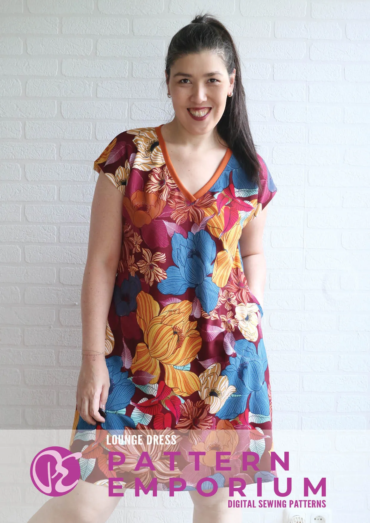 Lounge Dress | Relaxed Fit Dress Sewing Pattern