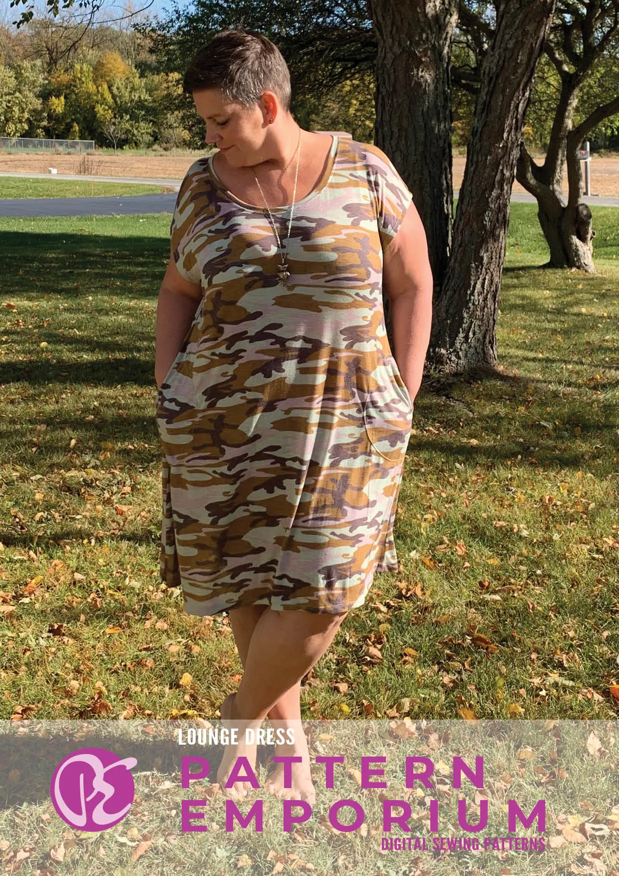 Lounge Dress | Relaxed Fit Dress Sewing Pattern
