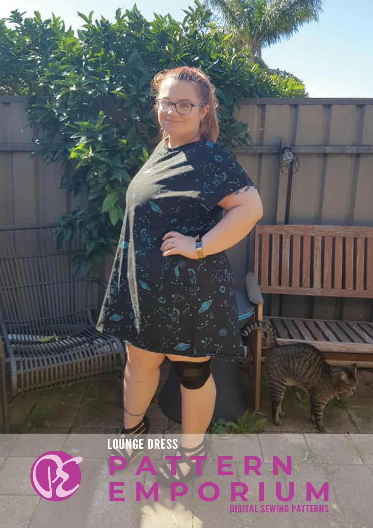 Lounge Dress | Relaxed Fit Dress Sewing Pattern