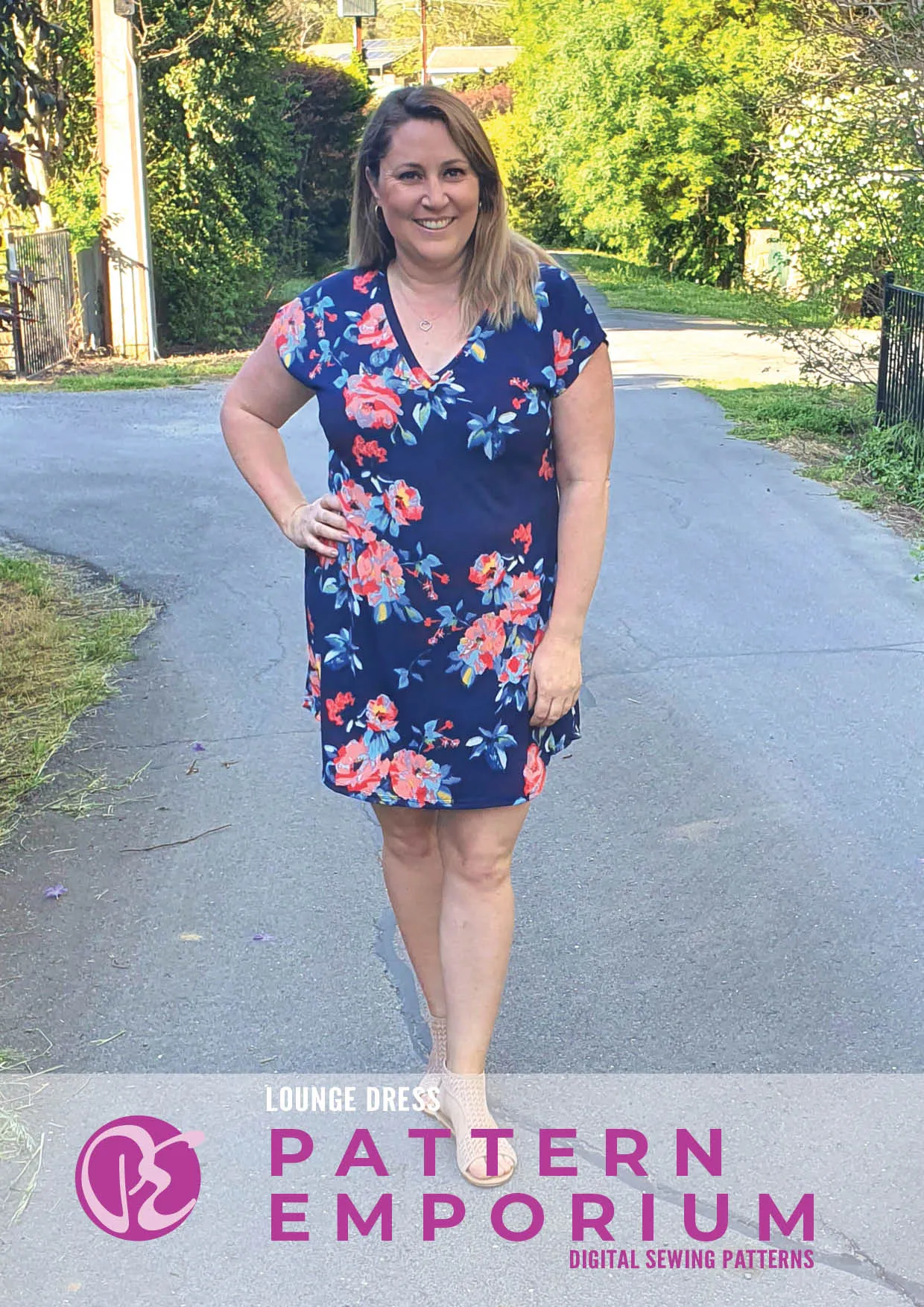 Lounge Dress | Relaxed Fit Dress Sewing Pattern