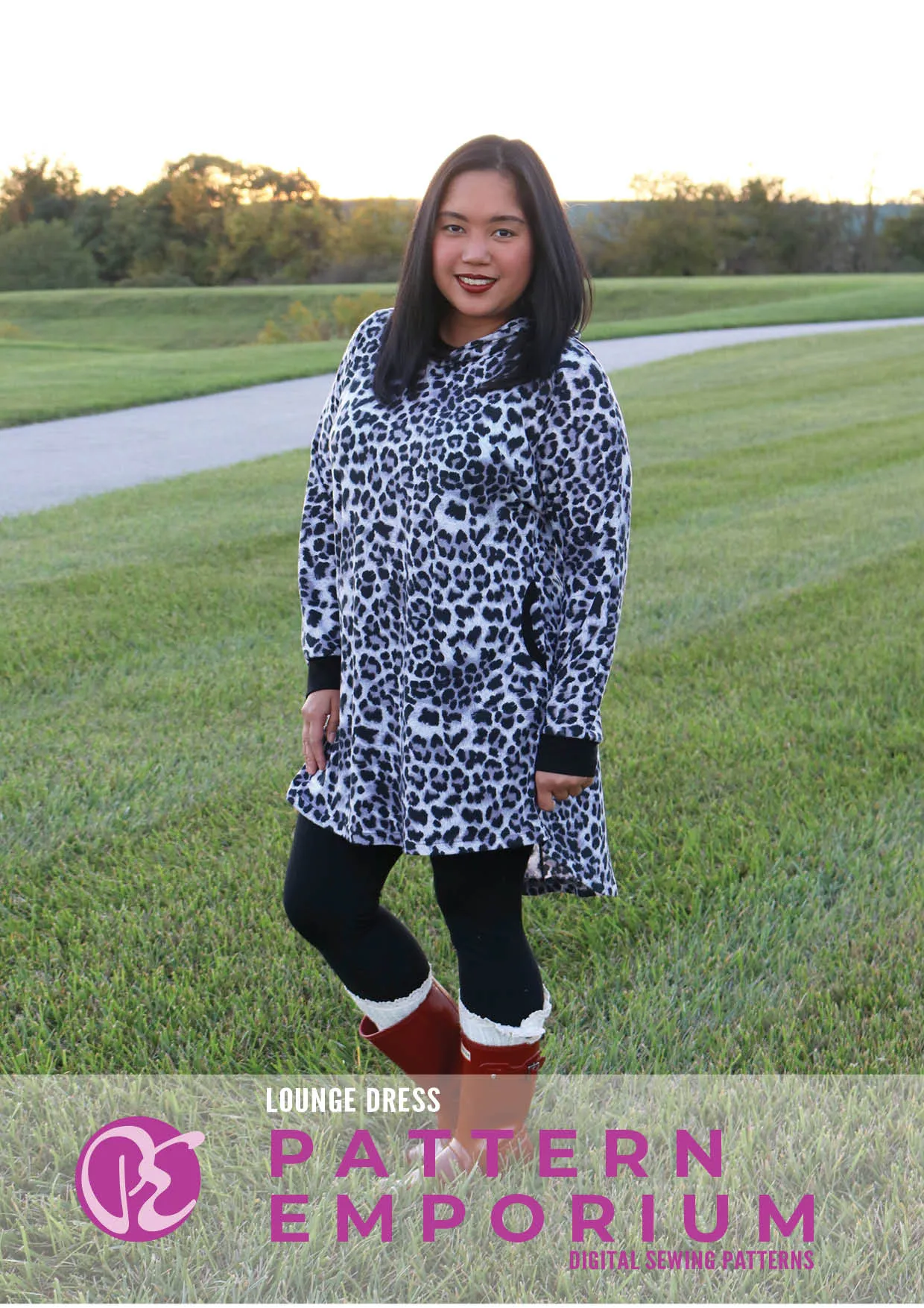 Lounge Dress | Relaxed Fit Dress Sewing Pattern