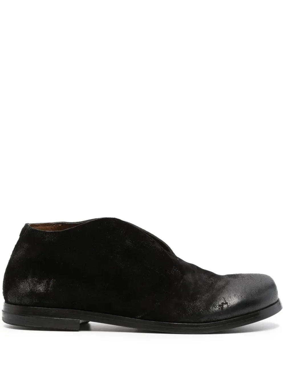 Marsèll round-toe suede loafers