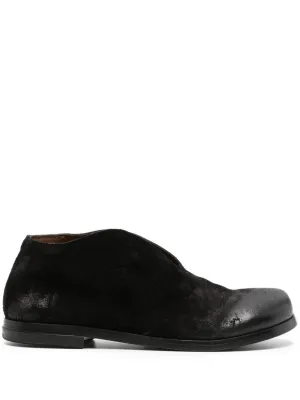 Marsèll round-toe suede loafers