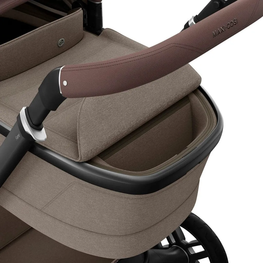 MAXI COSI Fame Stroller - Twillic Truffle (Black Wheels)