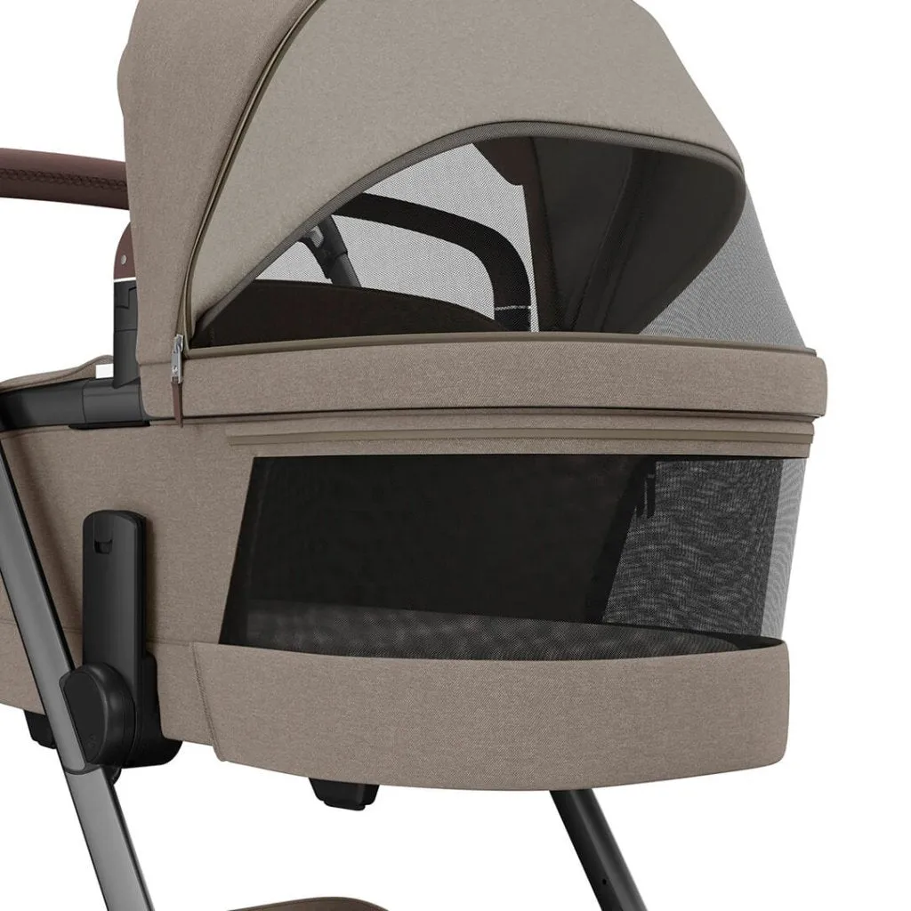 MAXI COSI Fame Stroller - Twillic Truffle (Black Wheels)