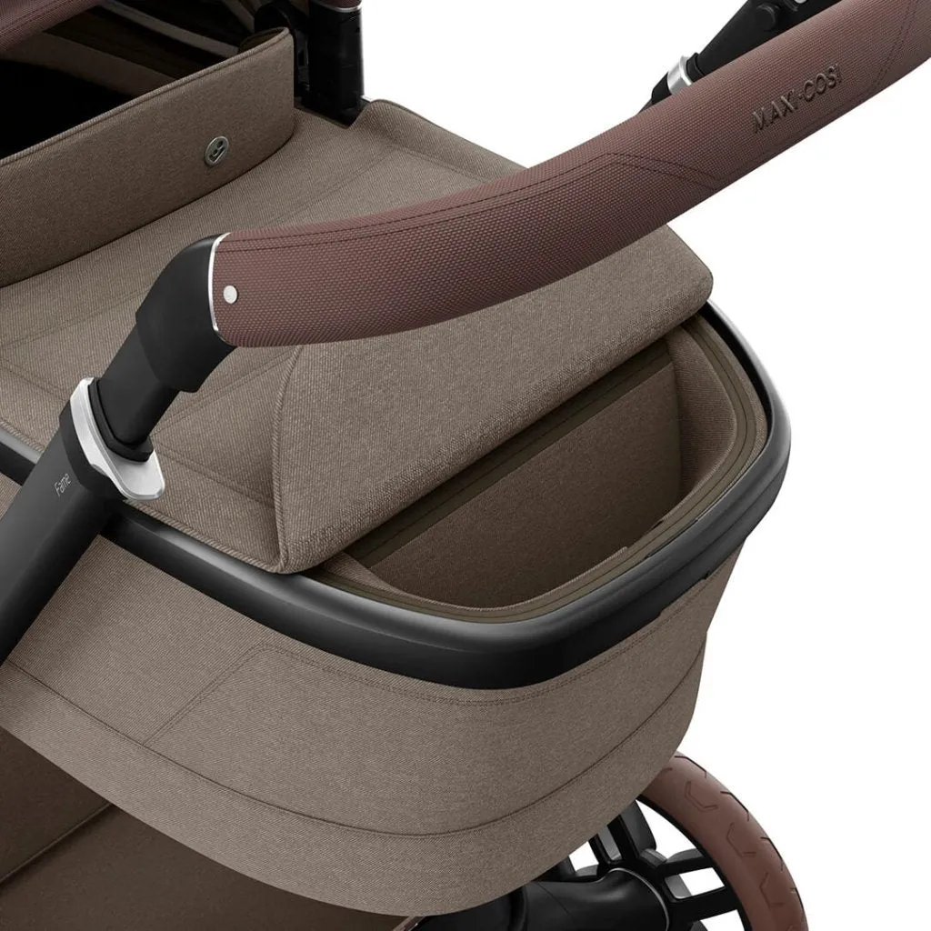 MAXI COSI Fame Stroller - Twillic Truffle Brown Wheels)
