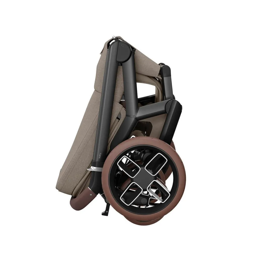 MAXI COSI Fame Stroller - Twillic Truffle Brown Wheels)