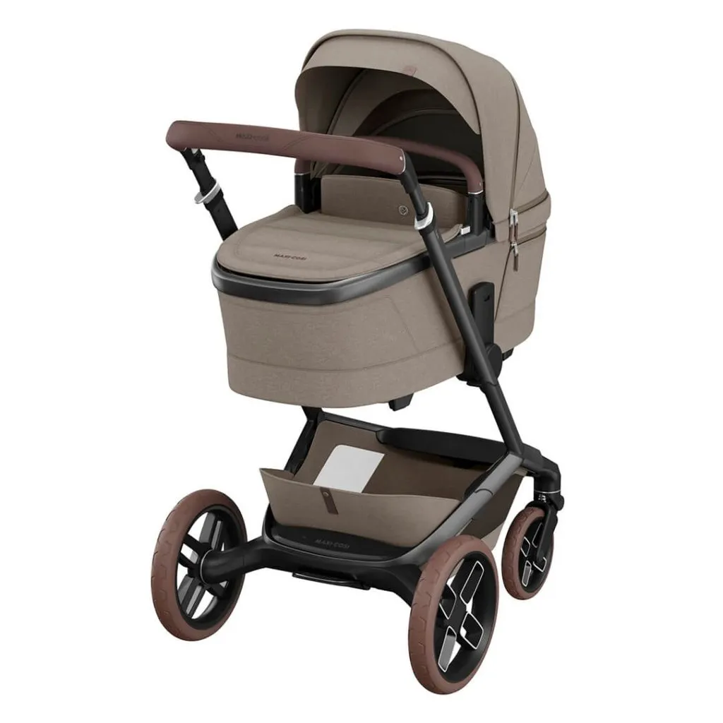MAXI COSI Fame Stroller - Twillic Truffle Brown Wheels)