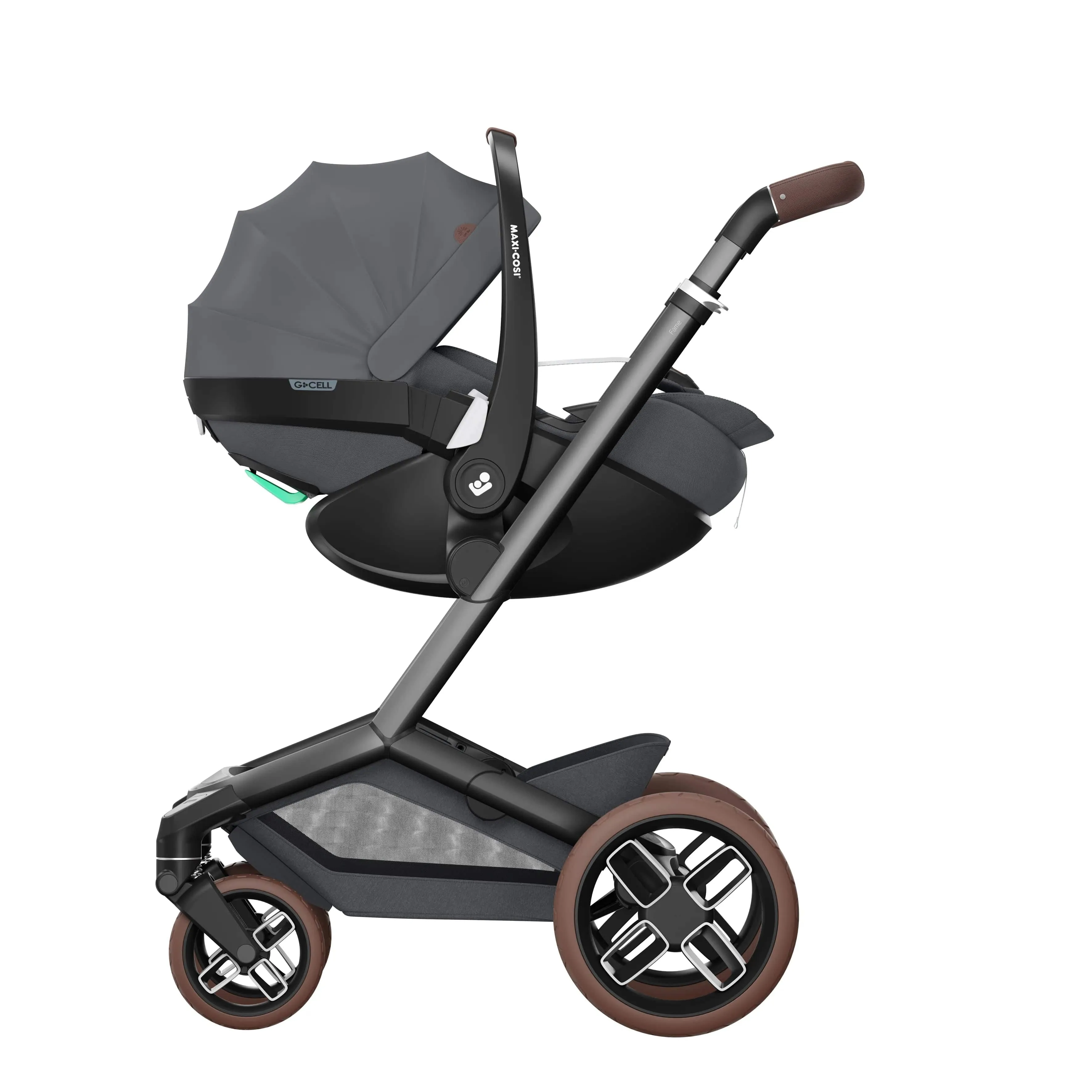 Maxi Cosi FAME Travel System - Twillic Graphite