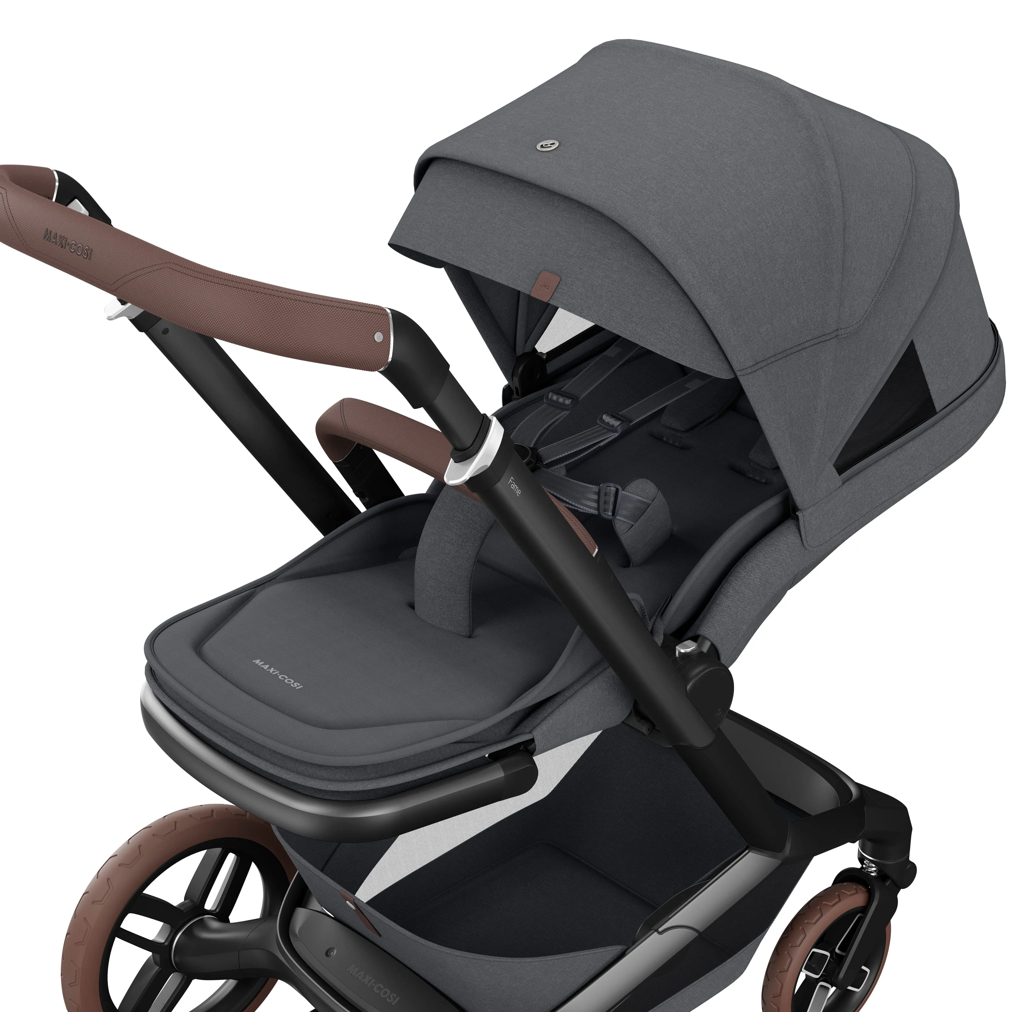 Maxi Cosi FAME Travel System - Twillic Graphite
