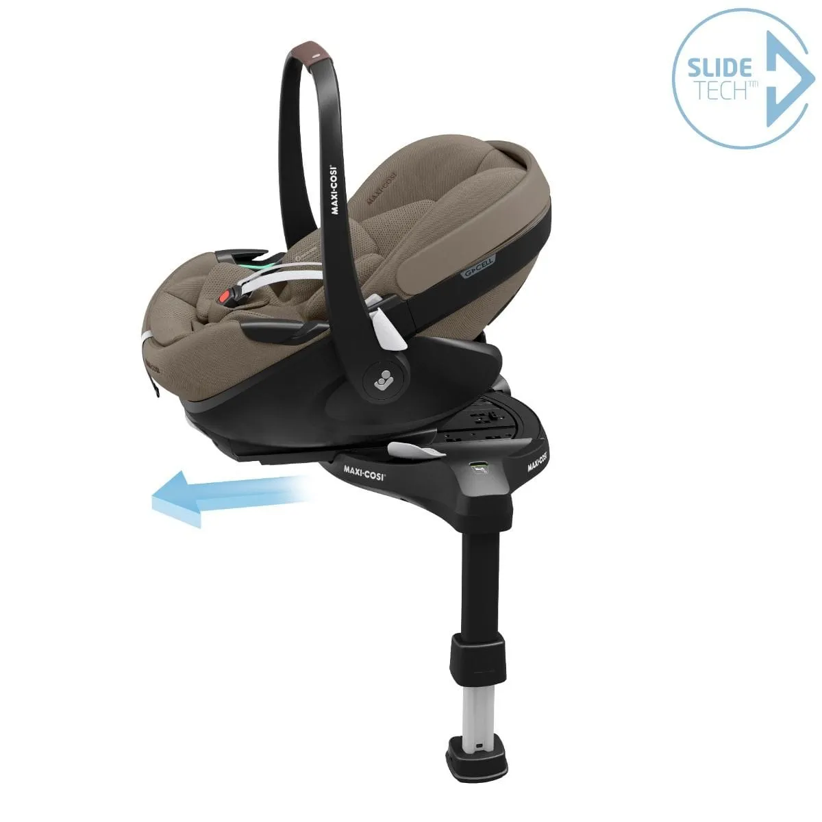 Maxi Cosi FAME Travel System - Twillic Truffle (with Black Wheels)