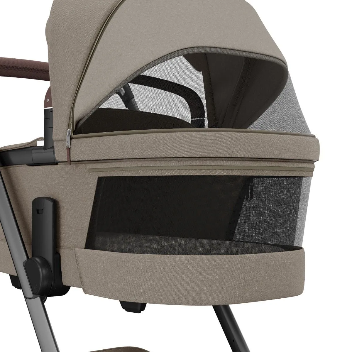 Maxi Cosi FAME Travel System - Twillic Truffle (with Black Wheels)