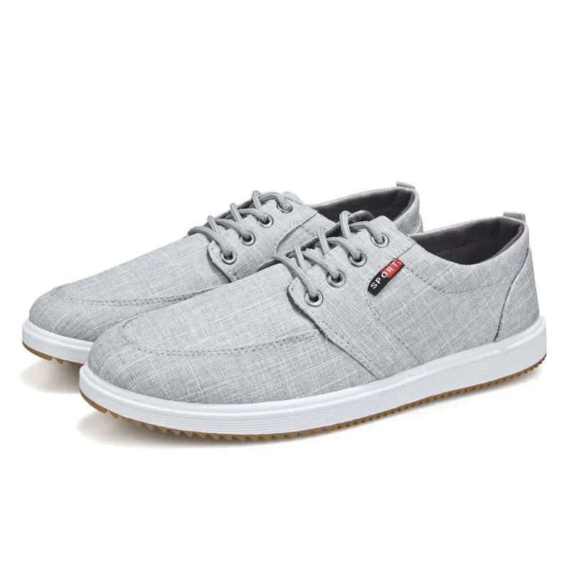 Men Casual Shoes  Summer Canvas Shoes Men Breathable Casual Canvas Men Shoes Walking Men Shoes Chaussure Homme Factory sales