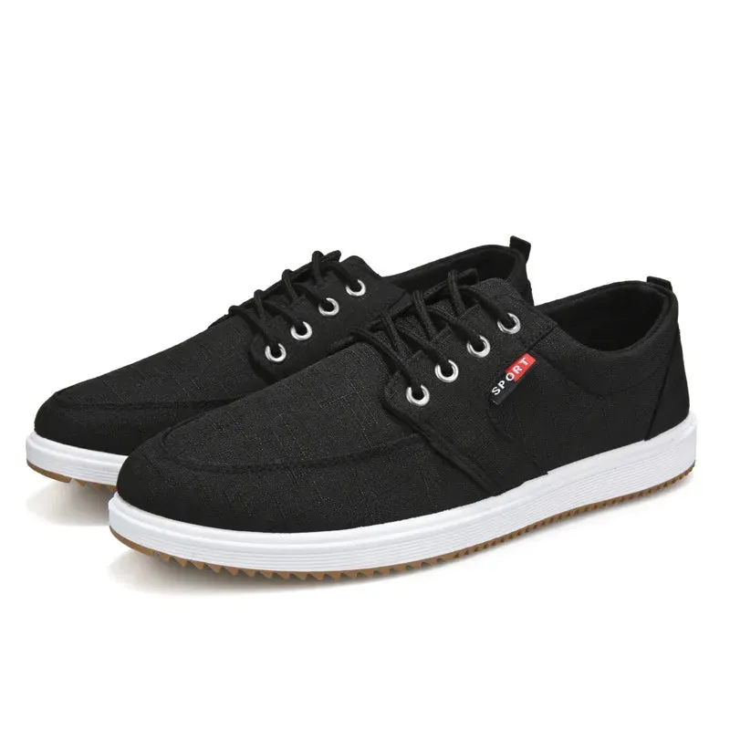 Men Casual Shoes  Summer Canvas Shoes Men Breathable Casual Canvas Men Shoes Walking Men Shoes Chaussure Homme Factory sales