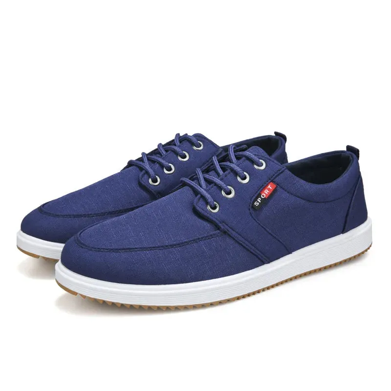 Men Casual Shoes  Summer Canvas Shoes Men Breathable Casual Canvas Men Shoes Walking Men Shoes Chaussure Homme Factory sales