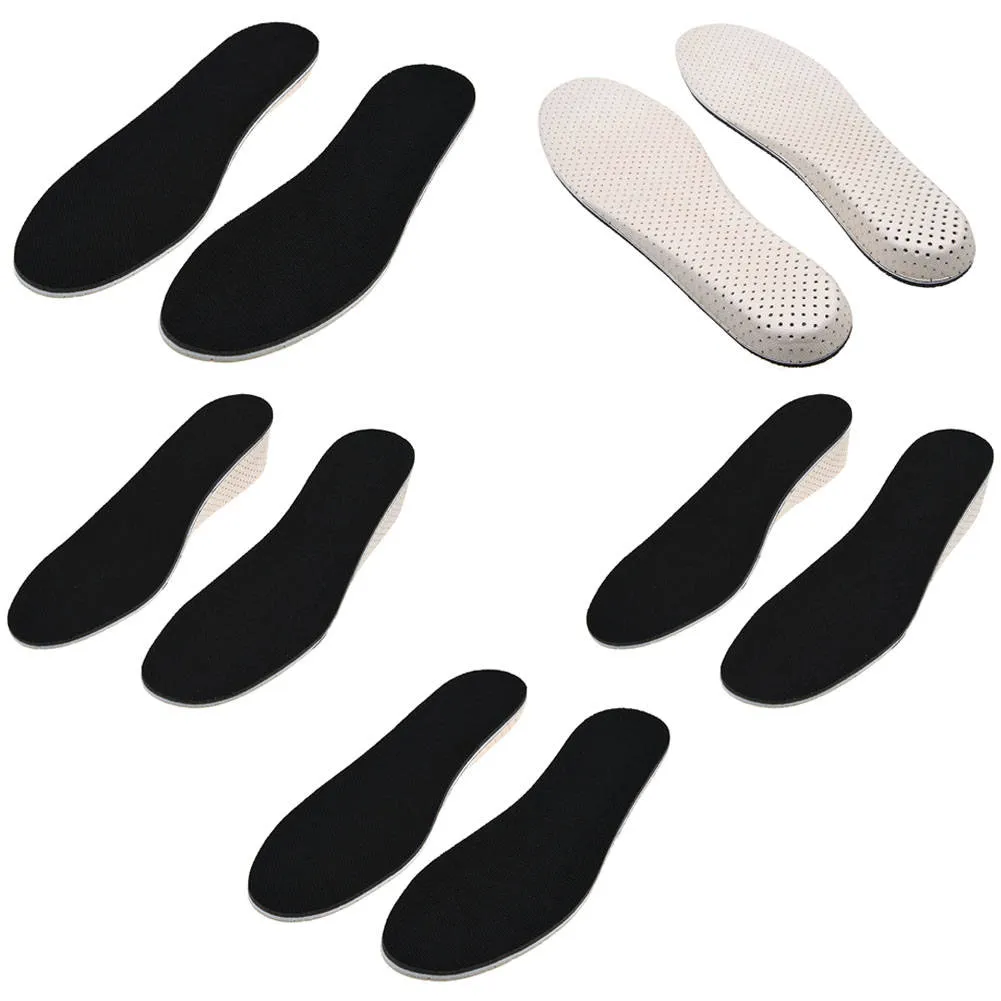 Men Women Increase Height High Full Insoles Memory Shoe Inserts Cushion Pad