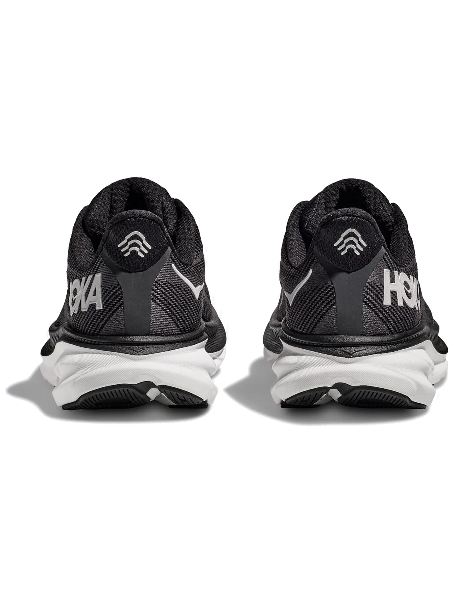 Men's Clifton 9 Black / White || Hommes Hoka Clifton 9 Black / White