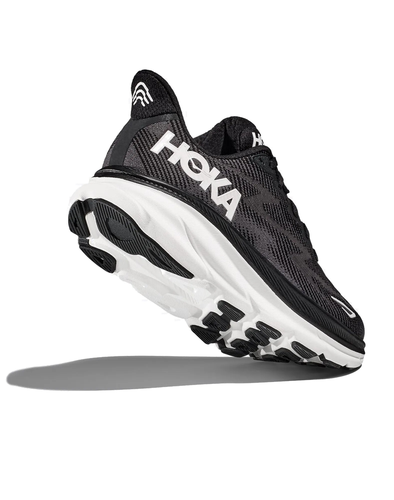 Men's Clifton 9 Black / White || Hommes Hoka Clifton 9 Black / White