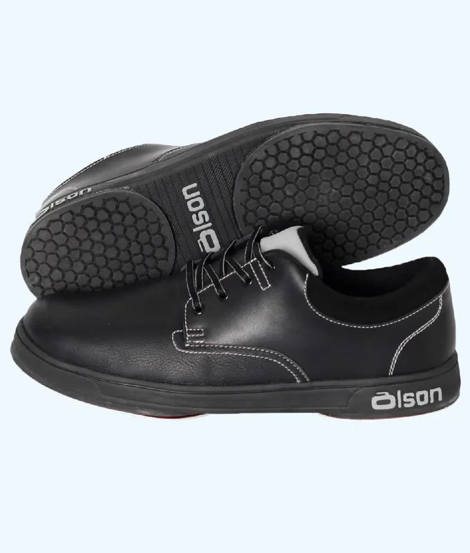 Men's Genesis Black Leather 1/8" Flex Perimeter (RH)