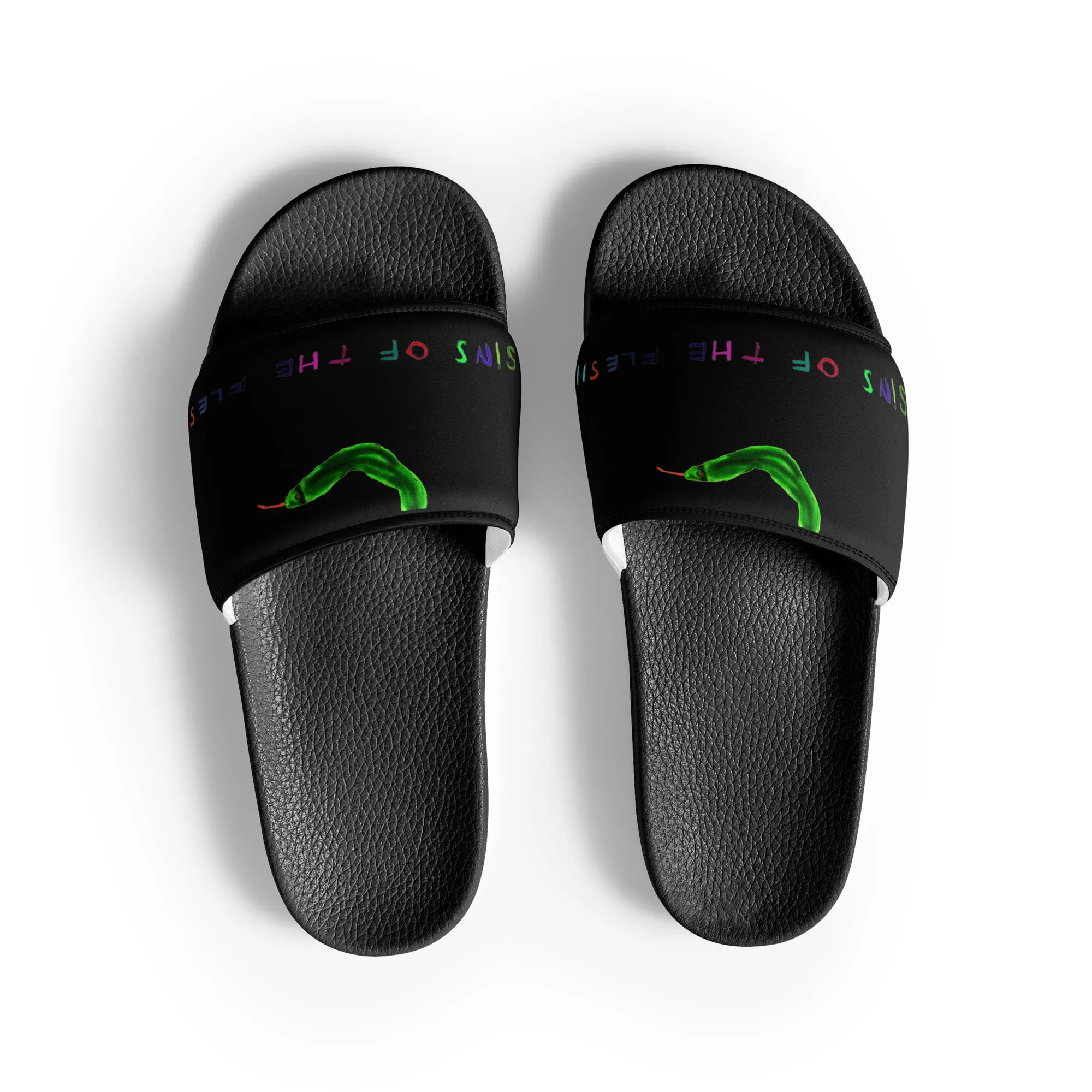 Men’s slides Sins of the flesh
