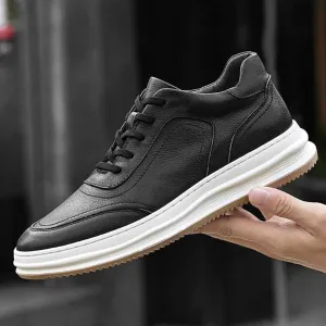 Men’s Stylish Leather Casual Sneakers