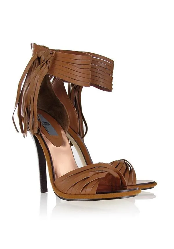 MLE Lauren Leather Stilettos