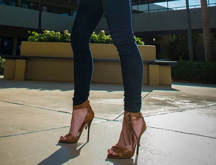 MLE Lauren Leather Stilettos