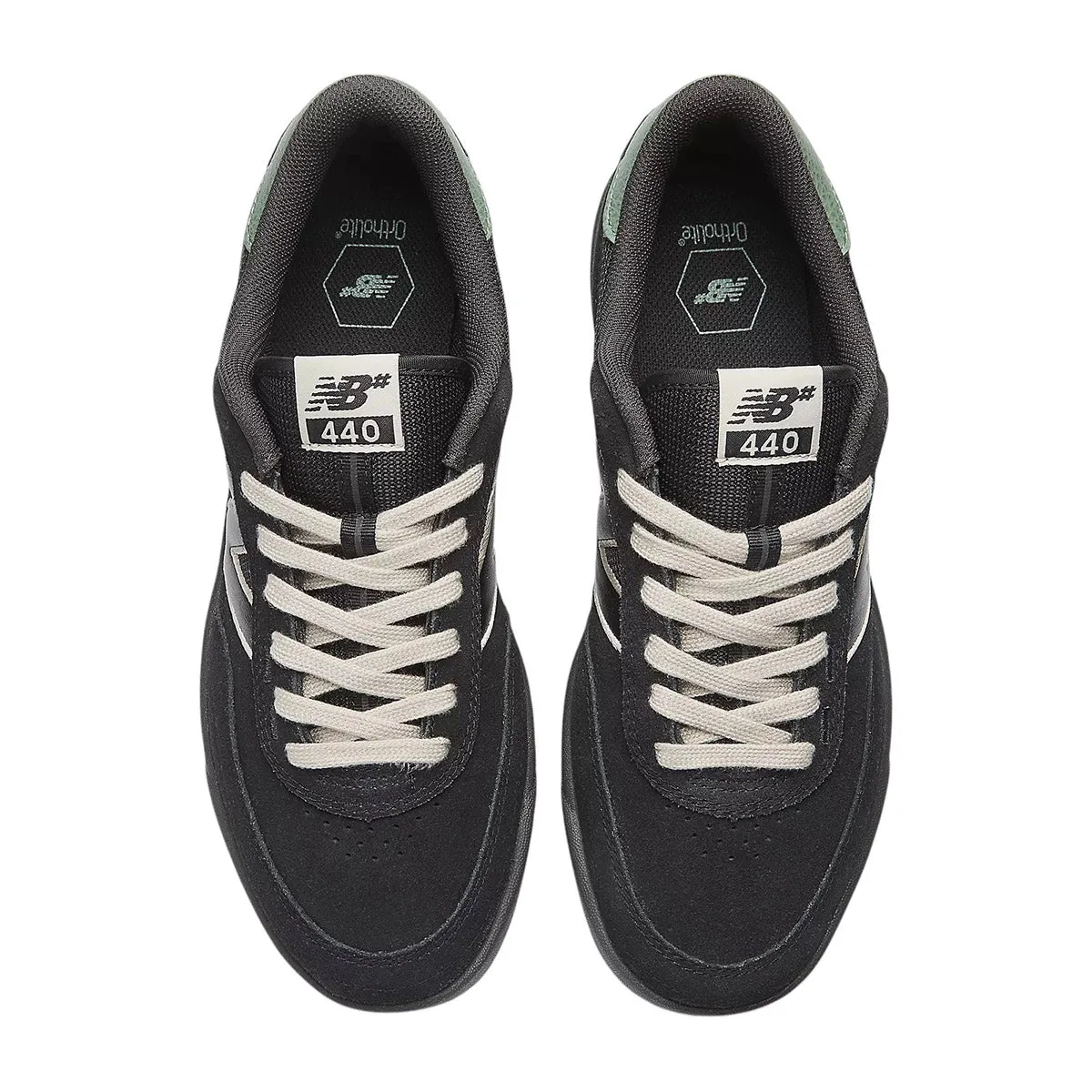 New Balance - 440 Shoes Black/White