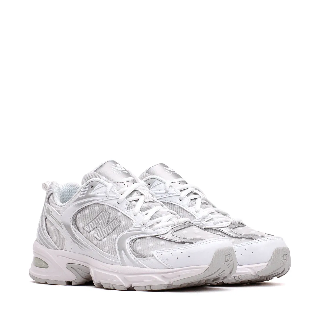 New Balance Unisex 530 White Silver Metallic U530HFW