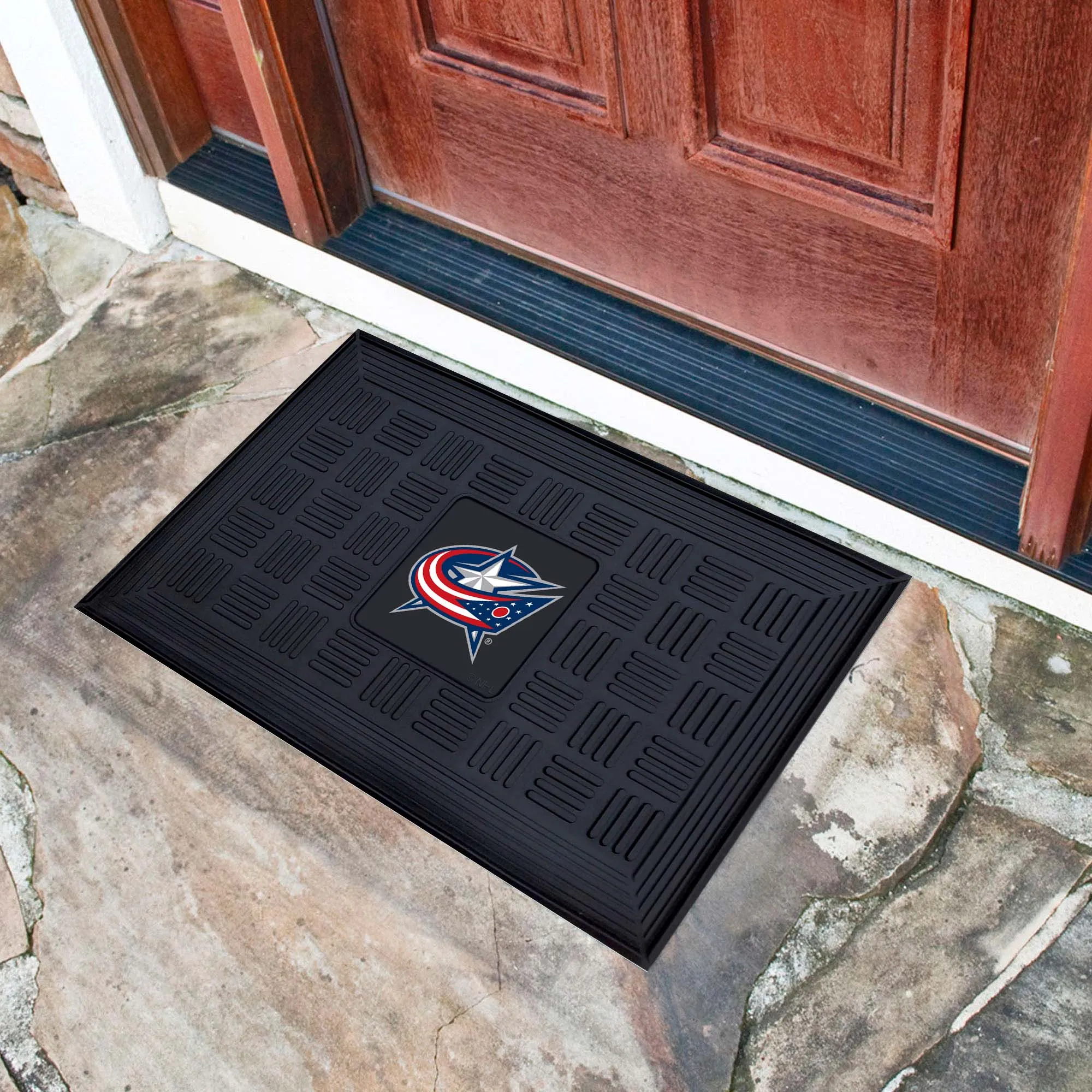 NHL - Columbus Blue Jackets Medallion Door Mat