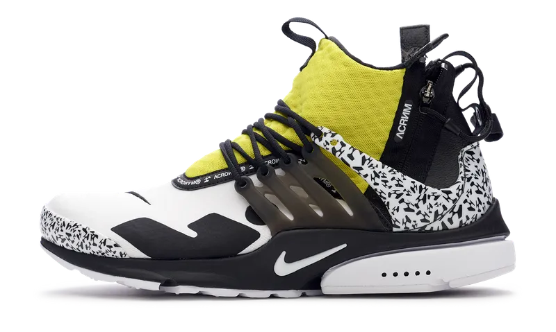 Nike Air Presto Mid Acronym Dynamic Yellow
