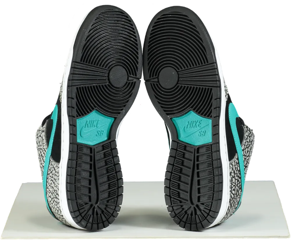 Nike BQ6817 Grey/Clear Jade-Black Dunk Low Pro Trainers UK 6.5 👟