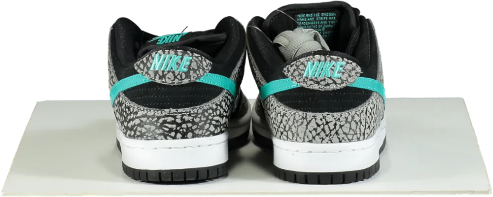 Nike BQ6817 Grey/Clear Jade-Black Dunk Low Pro Trainers UK 6.5 👟