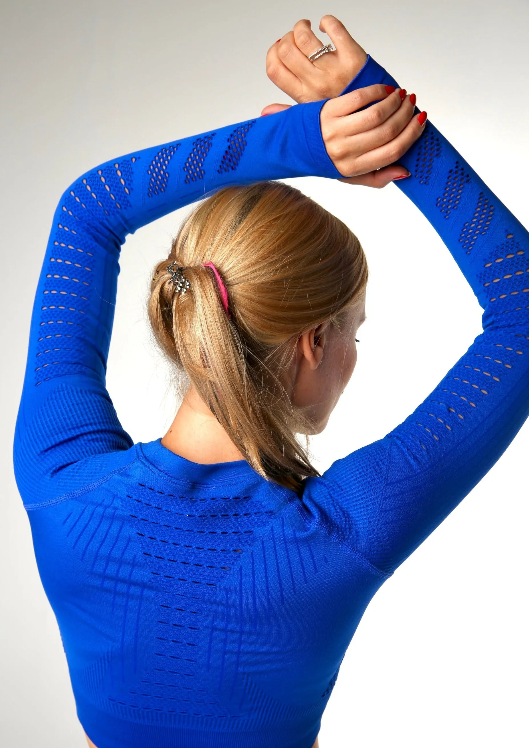 ''NirvanA'' Cobalt Blue - 3 Piece Yoga Set.